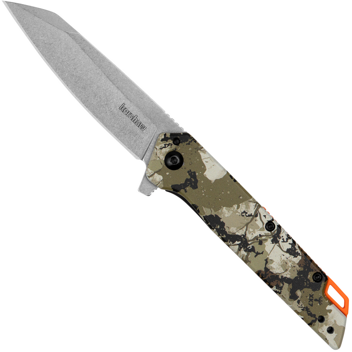 Kershaw 1365KC Misdirect (4Cr14, Stonewashed, Reverse Tanto, Stainless Steel, Kings Camo) Folding Knife