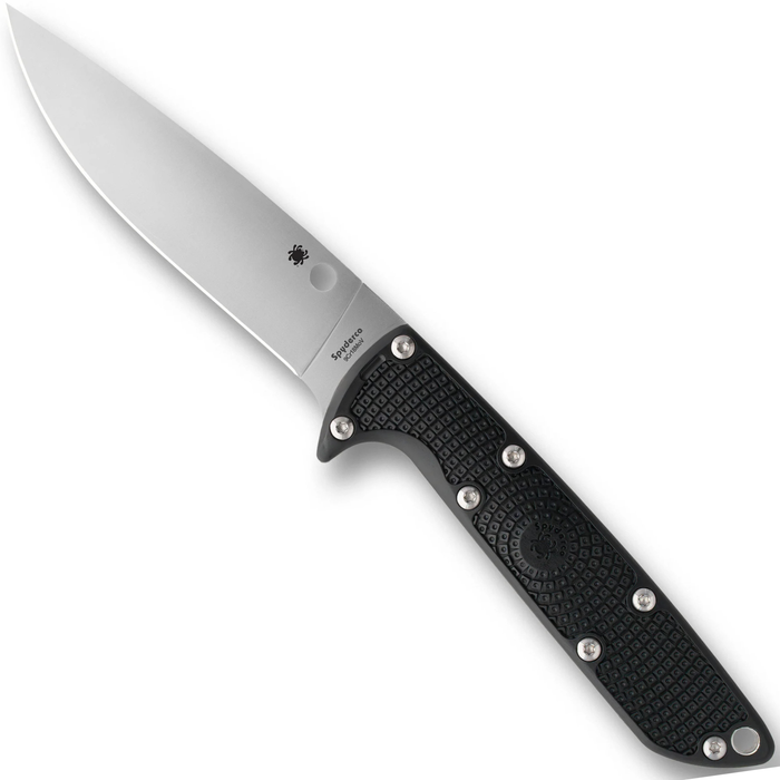 Spyderco FB59PBK Pathway (9Cr18MoV, Drop Point, Plain, FRN) Lightweight Fixed Blade Knife