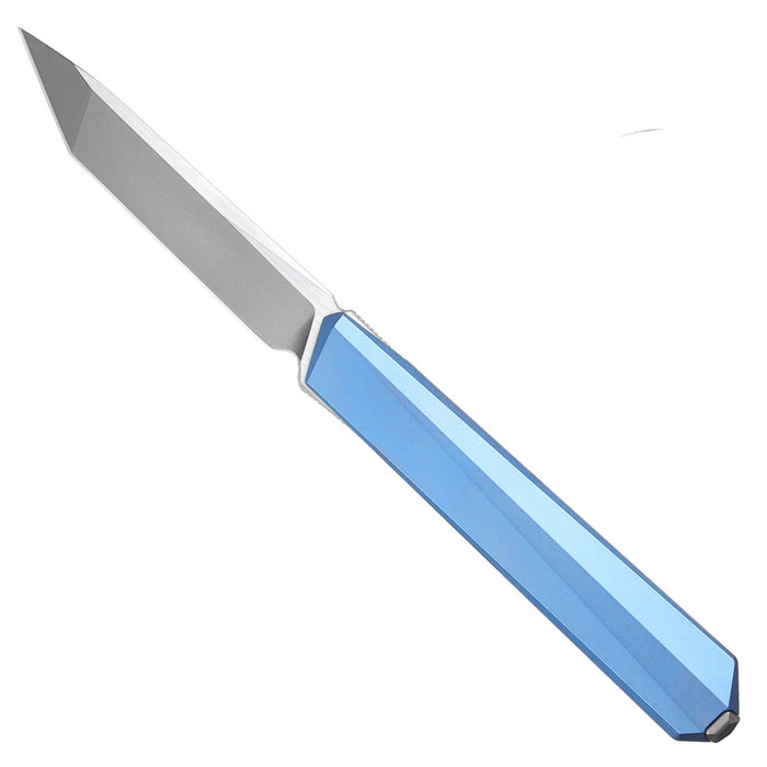 Remette EGB4 RT-ELIGO (M390, Tanto, Pearlescent, Titanium, Double Detent Lock) Pocket Knife
