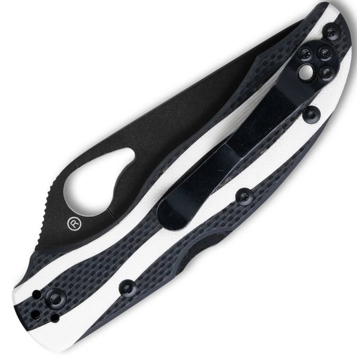 Spyderco BY25GPSBK Magpie (9Cr18MoV, Drop Point, Black Oxide, G-10) Folding Knife