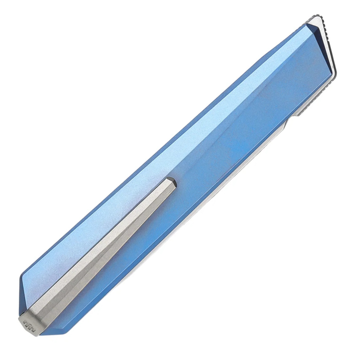 Remette EGB4 RT-ELIGO (M390, Tanto, Pearlescent, Titanium, Double Detent Lock) Pocket Knife