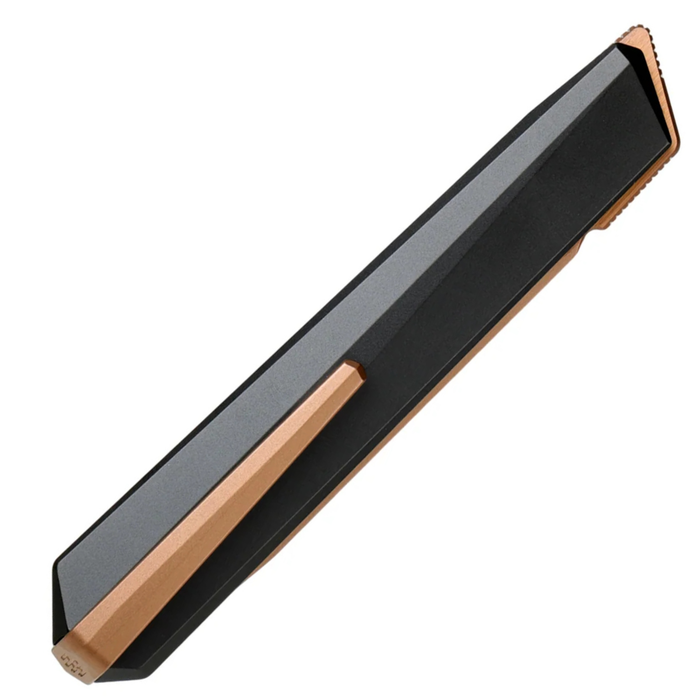 Remette EGB2 RT-ELIGO (M390, Tanto, Pearlescent, Titanium, Double Detent Lock) Pocket Knife