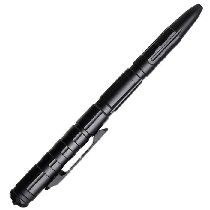 REMETTE RT-TP1E Tactical Slide Click Pen (Black Titanium, Glassbreaker) Tactical Pen