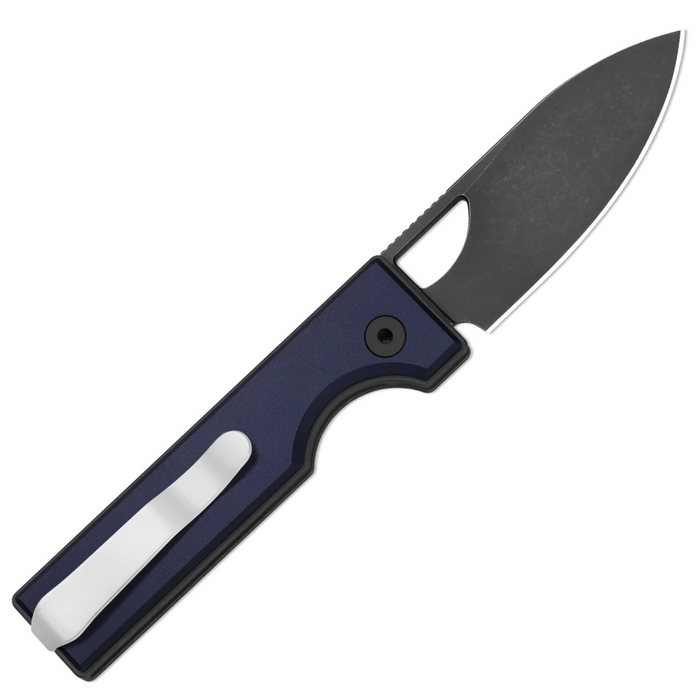 Kizer V3708A3 Little Ringbo (AEB-L, PVD Coating & Stonewashed, Drop Point, Aluminum) Pocket Knife