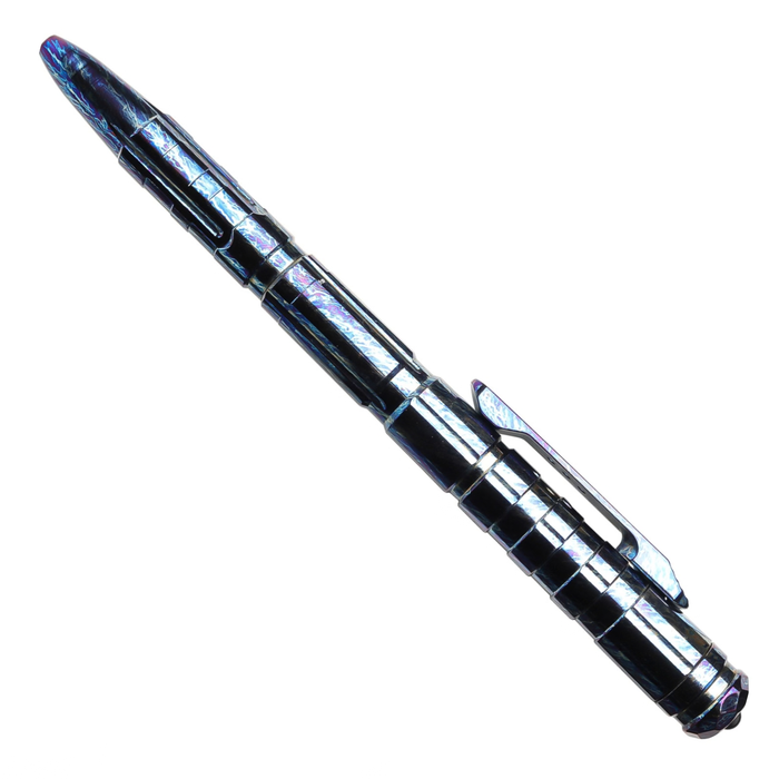 REMETTE RT-TP1L Tactical Slide Click Pen (Titanium, Entropic Anodized, Glassbreaker) Tactical Pen