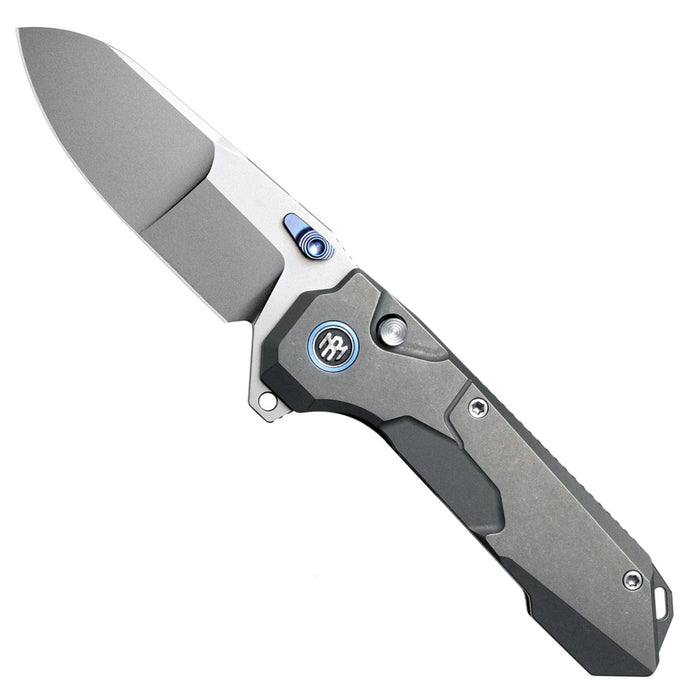 Remette RTCO-TG Cosmic (M390, Drop Point, Bead Blasted, Titanium, Button Liner Lock) Pocket Knife