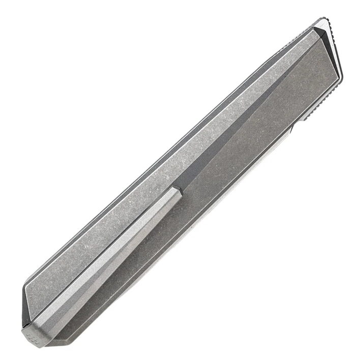 Remette EGB5 RT-ELIGO (M390, Tanto, Pearlescent, Titanium, Double Detent Lock) Pocket Knife