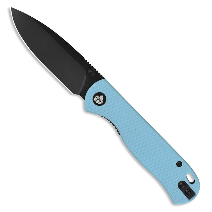 QSP QS170-B2 Ferret (Nitro V, Clip Point, Sky Blue G10) Pocket Knife