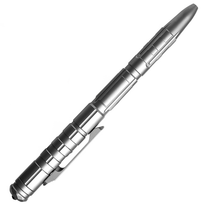 REMETTE RT-TP1A Tactical Slide Click Pen (Gray Titanium, Glassbreaker) Tactical Pen
