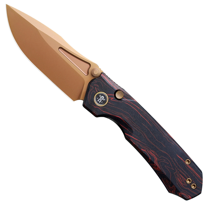 REMETTE RNGC8 RT-Rhino (14C28N, Copper TiNi, Drop Point, G10, Red/Black) Folding Knife