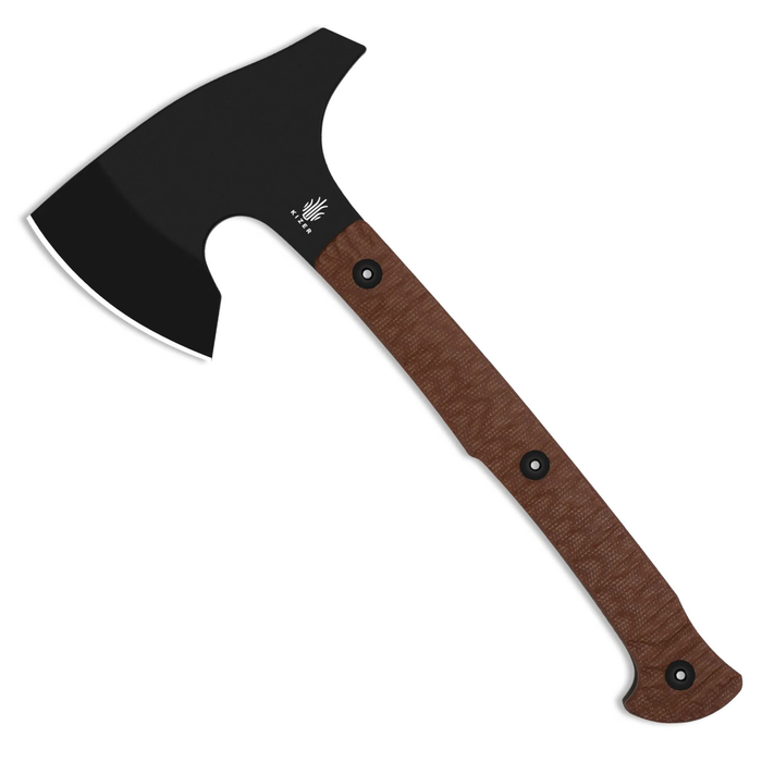 Kizer 1073A1 Urus (1095, Black Coating, Micarta) Hatchet