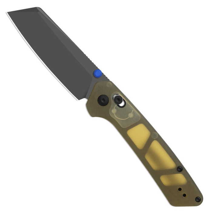 Kizer K3693ACS3 Madrac CL AirTi (M390, Sheepsfoot, Matte DLC Ultra, PEI, Clutch Lock) Folding Pocket Knife