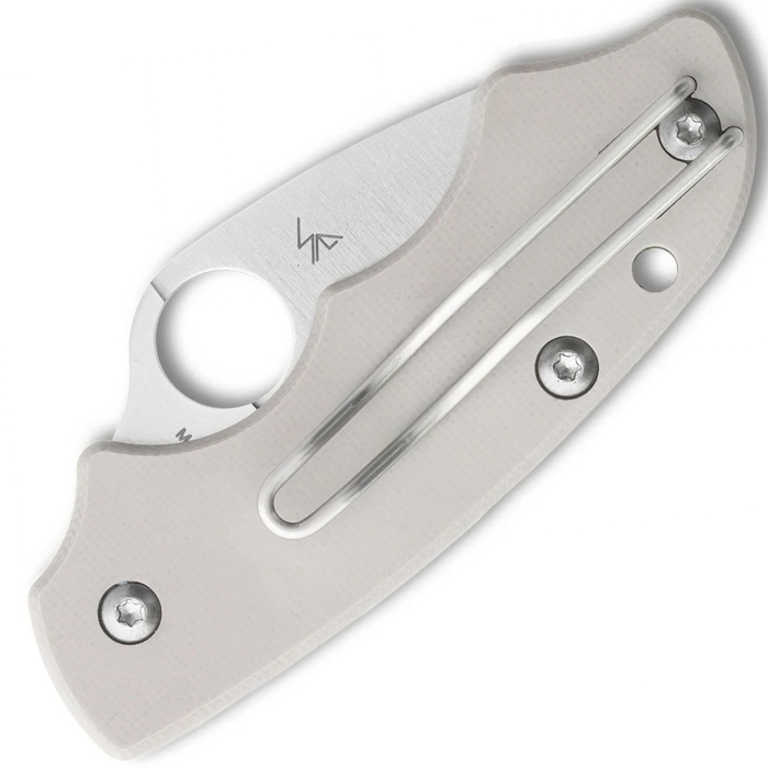 Spyderco C285GPGY Navigator 3 SLIPIT (BM390MC, Drop Point, Satin, Gray, G-10) Slipjoint Folding Knife