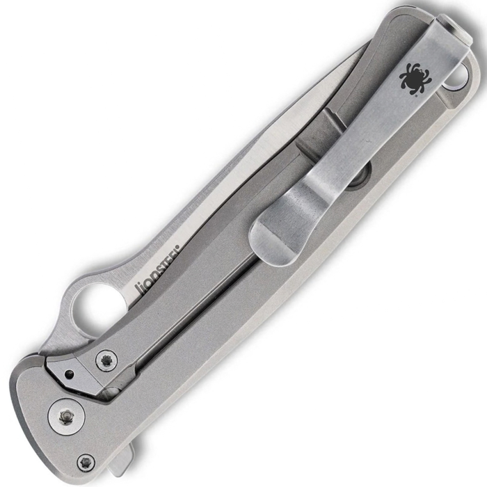 Spyderco C279TIP Thyn (M390, Drop Point, Gray PVD Coating, Titanium) Folding Knife
