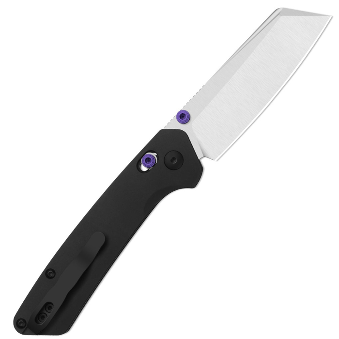 Kizer K3693ACS1 Madrac CL AirTi (M390, Sheepsfoot, Satin, Aluminum, Clutch Lock) Folding Pocket Knife