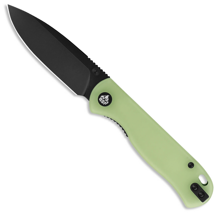 QSP QS170-C2 Ferret (Nitro V, Clip Point, Glow-in-the-Dark Resin) Pocket Knife