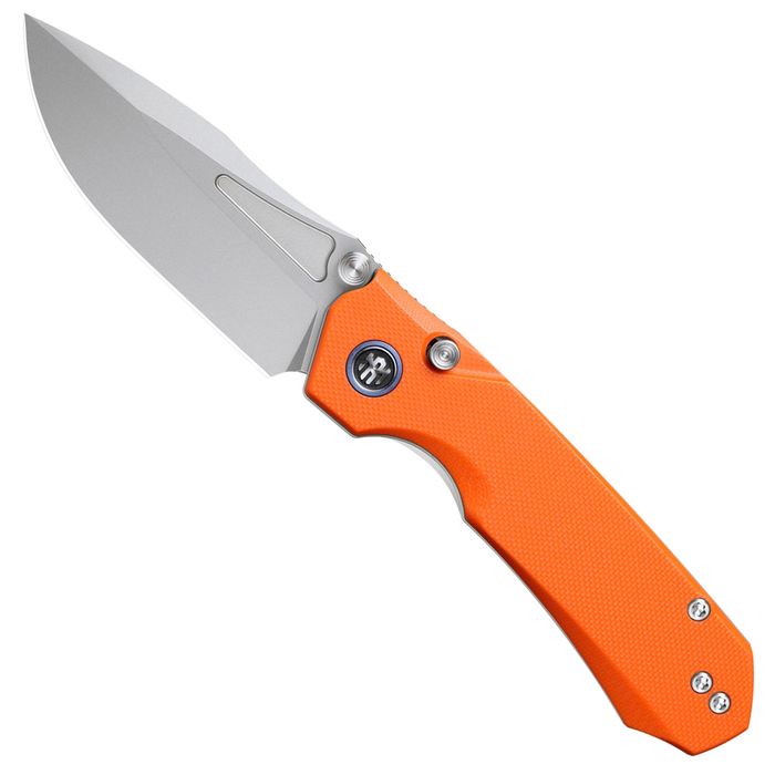 REMETTE RNGD3 RT-Rhino (D2, Bead Blast, Drop Point, G10, Orange) Folding Knife