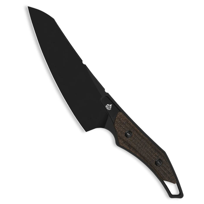 QSP QS172-C2 T-Cook (Nitro V, Wharncliffe, Glow-in-the-Dark Micarta, Sheath) Fixed Blade Knife