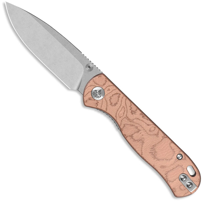 QSP QS170-E1 Ferret (Nitro V, Clip Point, Copper Foil G10) Pocket Knife