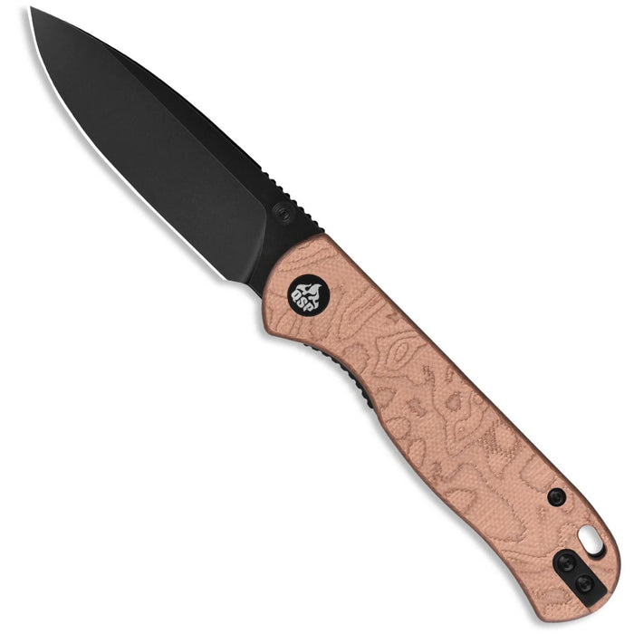 QSP QS170-E2 Ferret (Nitro V, Clip Point, Copper Foil G10) Pocket Knife