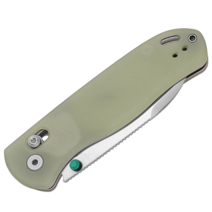 Kizer V3619A20 Drop Bear (Nitro-V, Drop Point, Stonewashed, GID G10, Clutch Lock) Pocket Knife