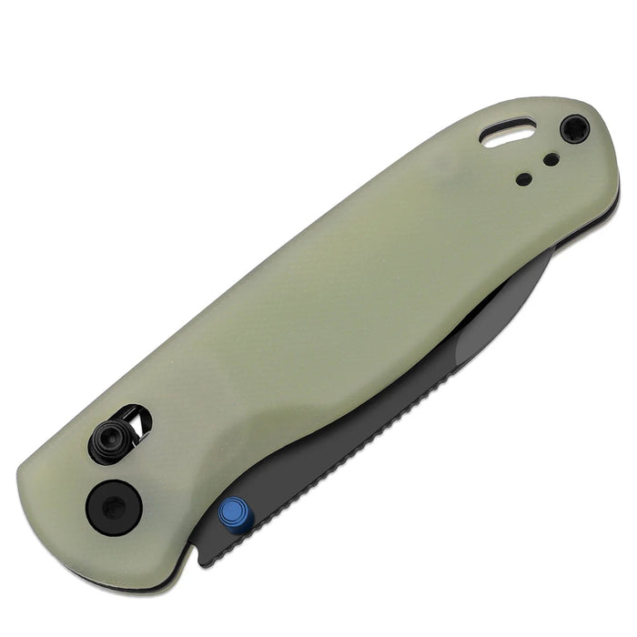 Kizer V3619A21 Drop Bear (Nitro-V, Drop Point, Black PVD, GID G10, Clutch Lock) Pocket Knife