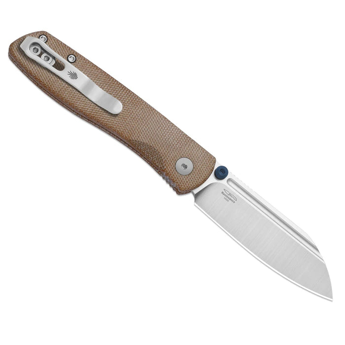Kizer V3698A2 Renissance (N690, Satin, Sheepsfoot, Norplex UltreX Micarta) Pocket Knife
