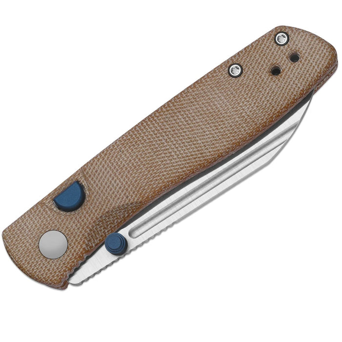 Kizer V3698A2 Renissance (N690, Satin, Sheepsfoot, Norplex UltreX Micarta) Pocket Knife