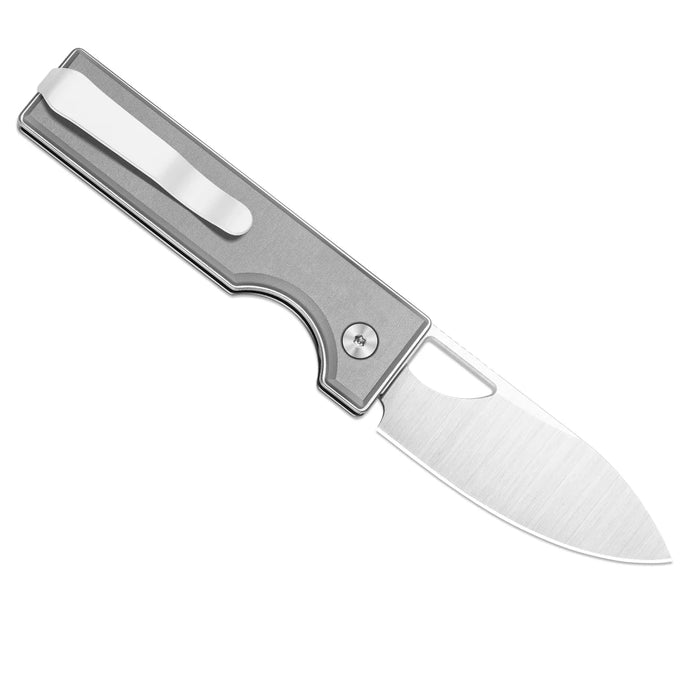 Kizer V3708A1 Little Ringbo (AEB-L, Satin, Drop Point, Aluminum) Pocket Knife