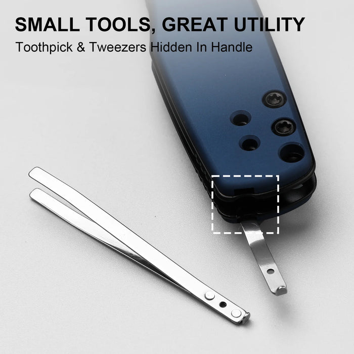 Kizer V3774A3 Aegis (AEB-L, Drop Point, DLC, Aluminum) Pocket Knife