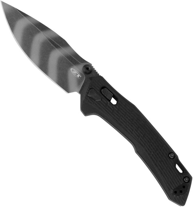 Zero Tolerance 0203BLKTS (CPM M4, Tiger Striped, Drop Point, G10) Pocket Knife