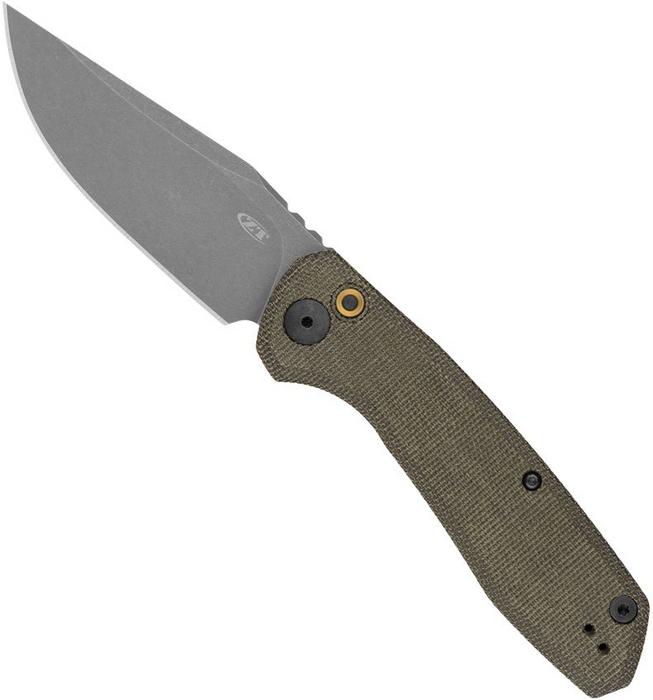 Zero Tolerance 0512OL (CruWear, Clip Point, Micarta, Push Button) Automatic Pocket Knife