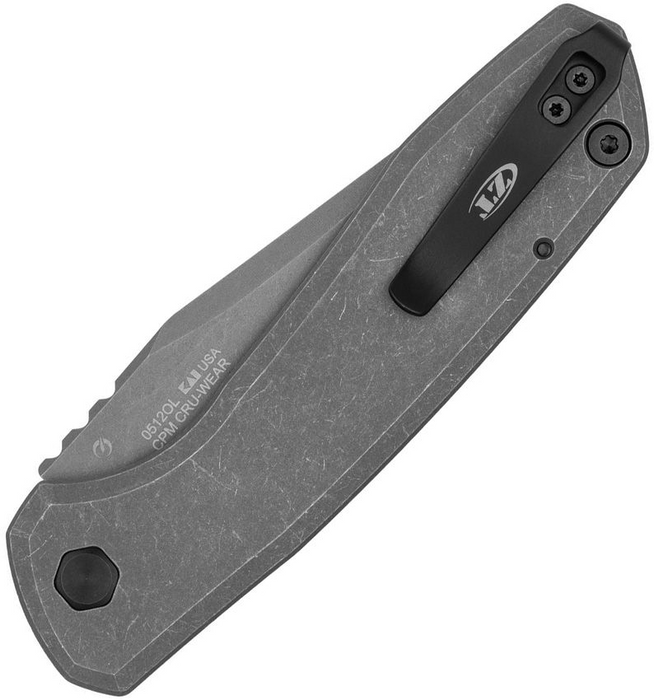 Zero Tolerance 0512OL (CruWear, Clip Point, Micarta, Push Button) Automatic Pocket Knife