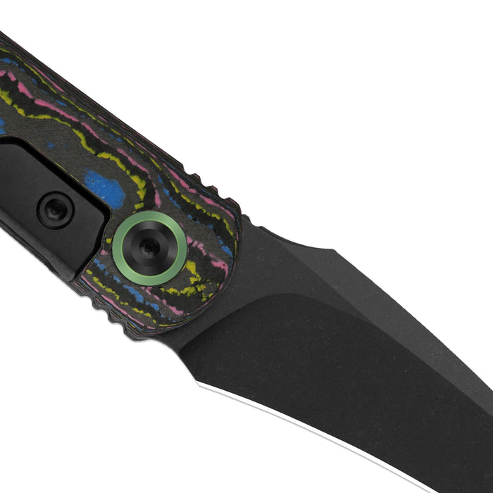 Kizer ZX-3499.3A3 Feist 3 (CPM S90V, Hawkbill, Matte DLC Ultra