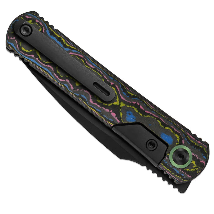Kizer ZX-3499.3A3 Feist 3 (CPM S90V, Hawkbill, Matte DLC Ultra