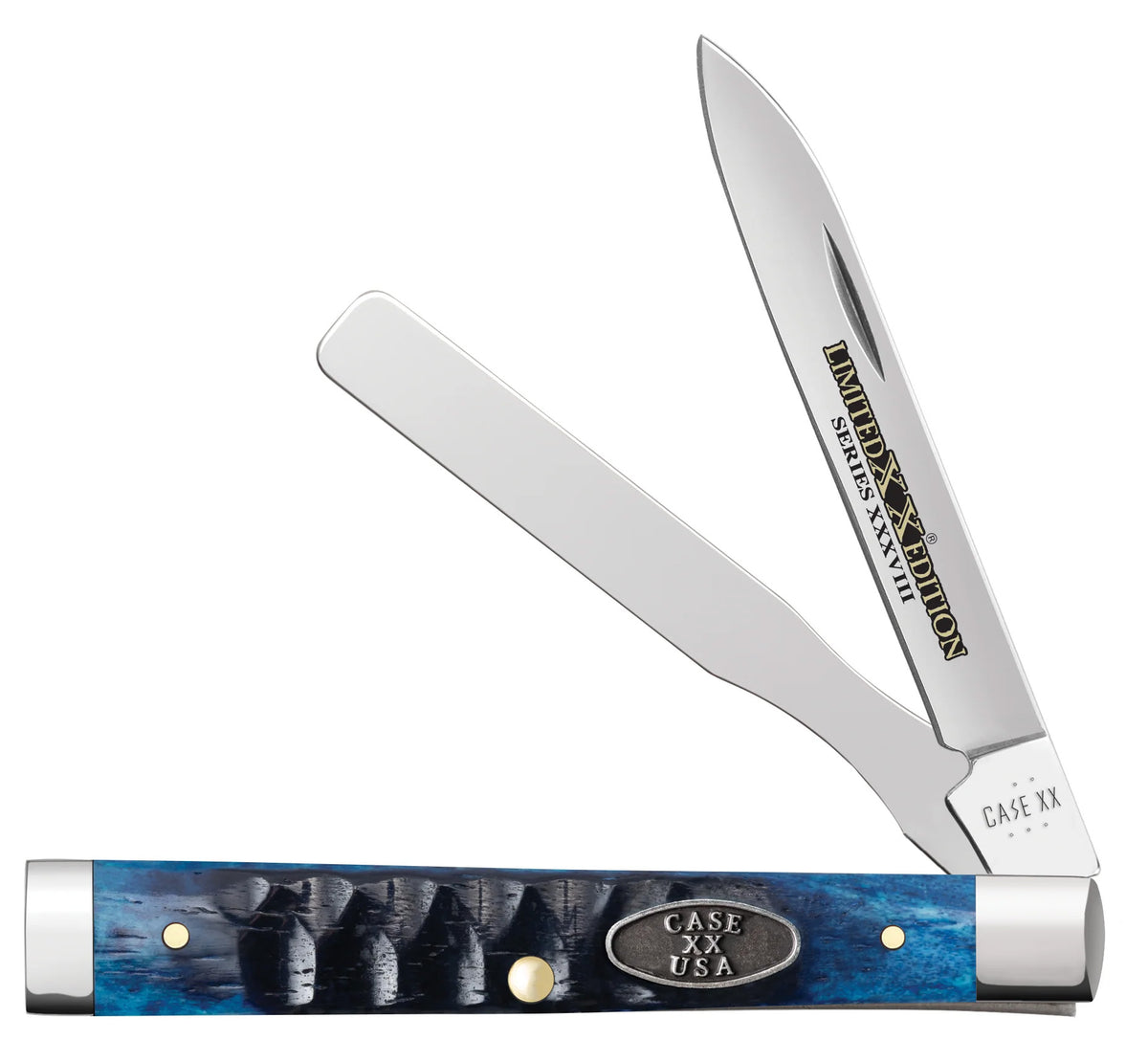 Case XX 53986 Baby Doc (Ocean Blue Bone, Mirror-Polished, Tru-Sharp, S ...