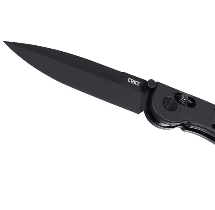 CRKT M16-03XK Crossbar Lock (D2, Drop Point, Black, Grivory) Pocket Knife