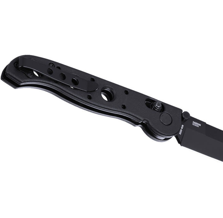 CRKT M16-03XK Crossbar Lock (D2, Drop Point, Black, Grivory) Pocket Knife