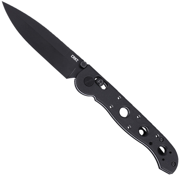CRKT M16-03XK Crossbar Lock (D2, Drop Point, Black, Grivory) Pocket Knife