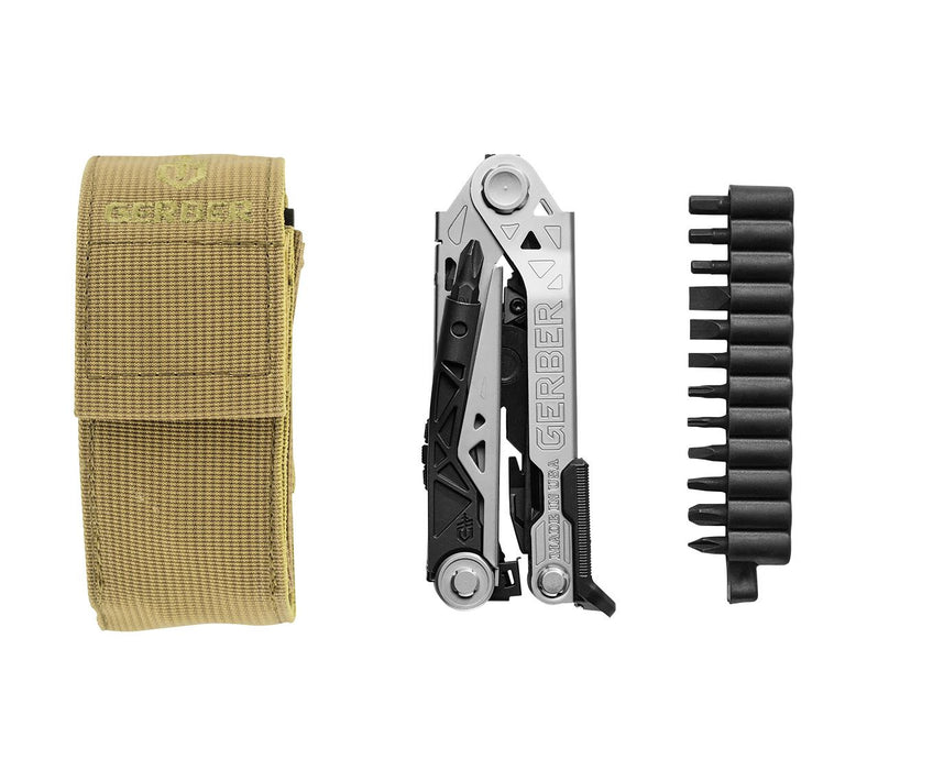 Gerber 31-003076N Center-Drive Multi-Tool with Bit Set & MOLLE-Compatible Sheath