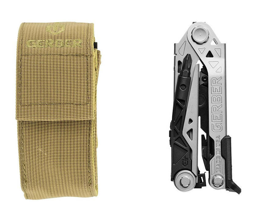 Gerber 31-003076N Center-Drive Multi-Tool with Bit Set & MOLLE-Compatible Sheath