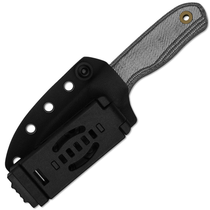 Kizer 1094A4 Drop Bear Fix (S45VN, DLC, Drop Point, Micarta) Fixed Blade Knife