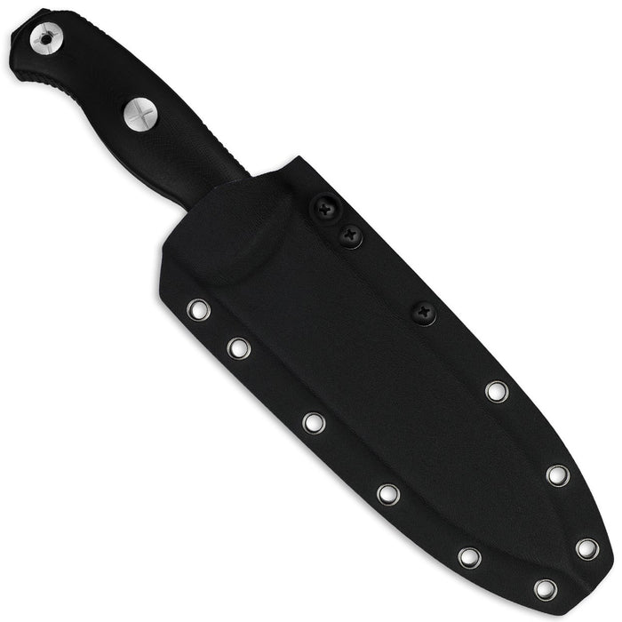 Kizer 1103A2 Drop Bear Fix 7 (1095, Drop Point, Micarta) Fixed Blade Knife