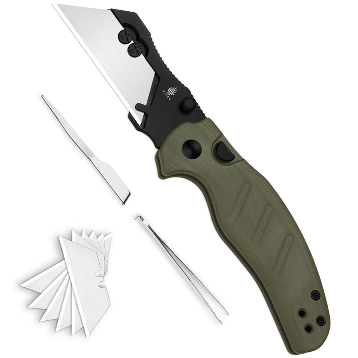 Kizer V3488.29JSA2 C01C Uti 1 (5Cr15MoV, PVD, G10) Utility Knife