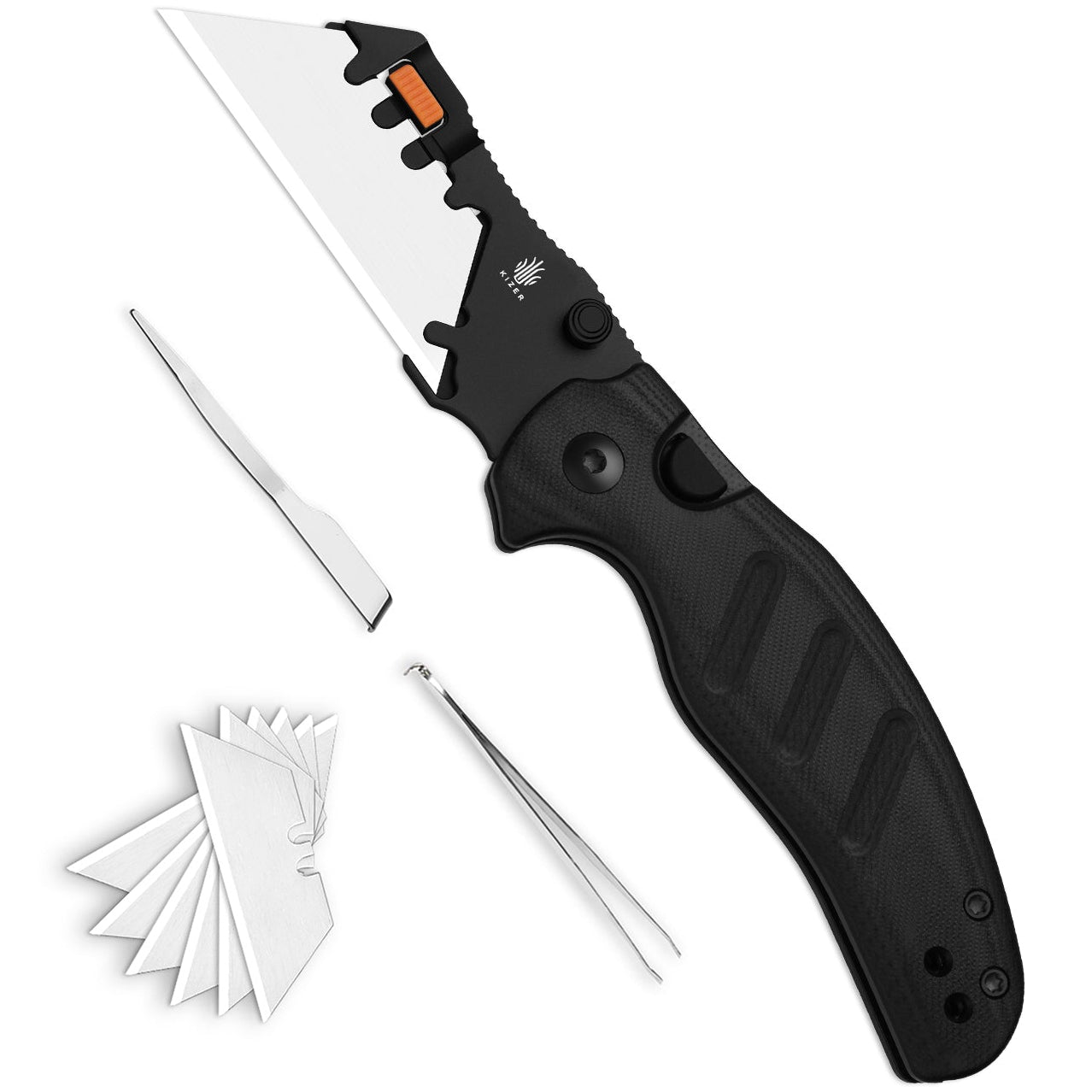 Kizer C01C Uti 1 & Uti 2 – Compact, Hard-Use Utility Knives Designed for Everyday Work