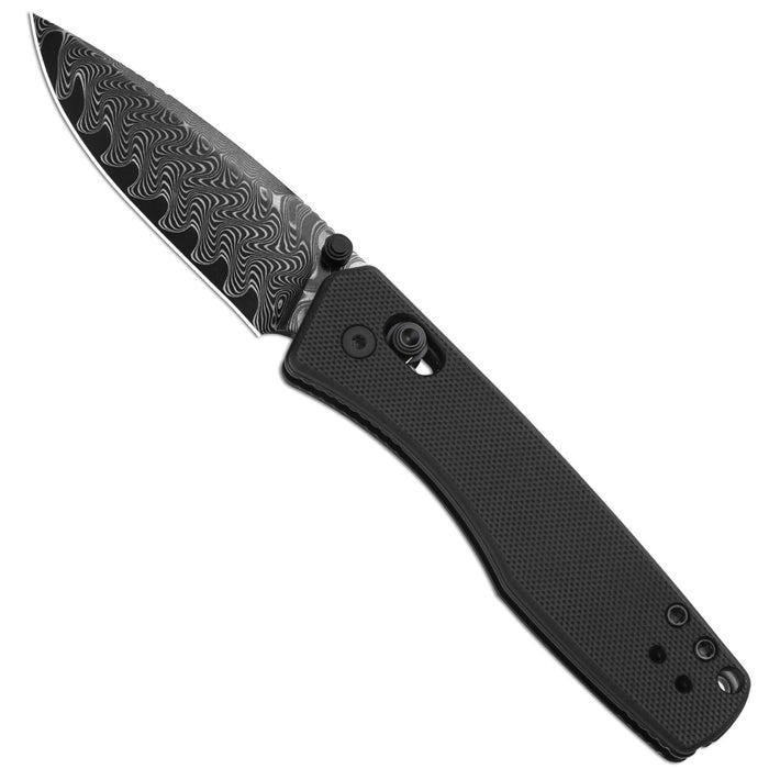 Kizer V3774A2 Aegis (Damascus, Drop Point, Matte, G10) Pocket Knife