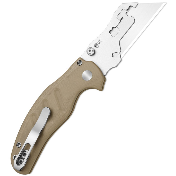 Kizer V3488.29JNA2 C01C Uti 2 (5Cr15MoV, Bead Blasted, G10) Utility Knife