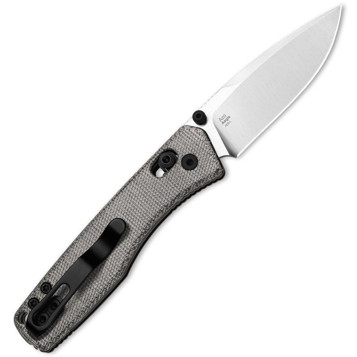 Kizer V3774A1 Aegis (AEB-L, Drop Point, Satin, Micarta) Pocket Knife