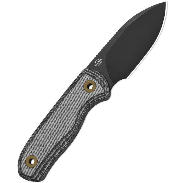 Kizer 1094A4 Drop Bear Fix (S45VN, DLC, Drop Point, Micarta) Fixed Blade Knife