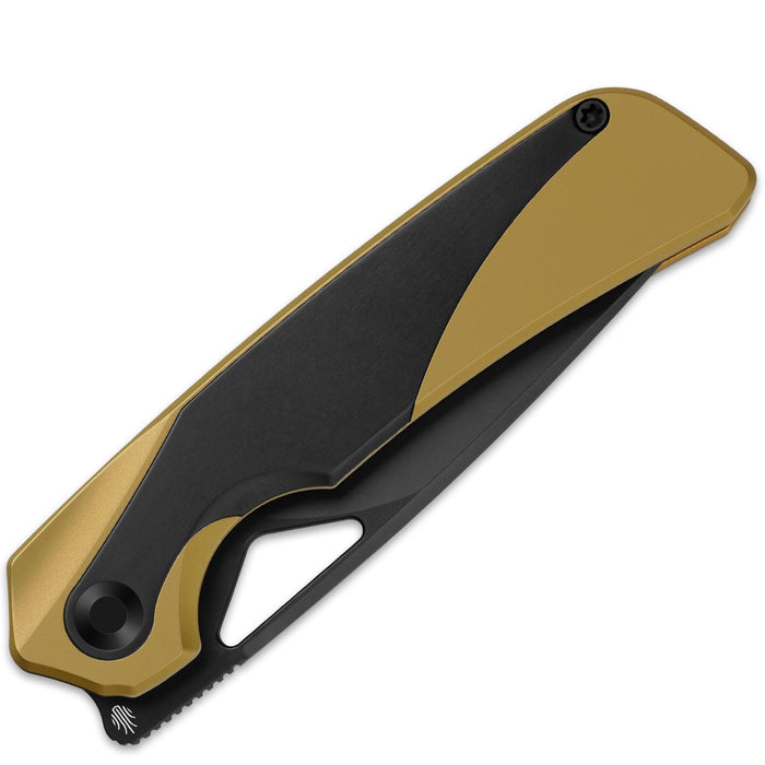 Kizer Ki3735A3 Topsail (M390, Drop Point, DLC, Titanium/Zirconium) Pocket Knife